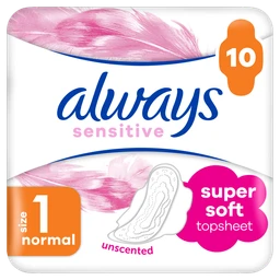 Always Ultra Sensitive Normal Plus, podpaski 
