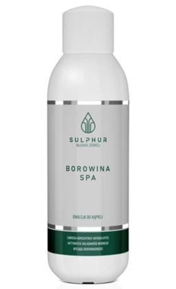 Sulphur Busko Zdrój Borowina SPA, emulsja do kąpieli - 500 g