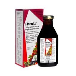 Floradix Żelazo i witaminy płyn - 250 ml