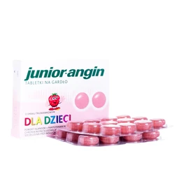 Junior-Angin tabletki na gardło do ssania - 24 szt./opak