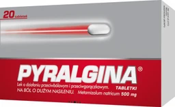Pyralgina 500 mg tabletki - 20 szt./opak