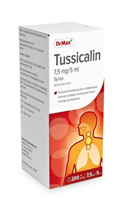 Tussicalin 7,5 mg/5 ml syrop - 200 ml