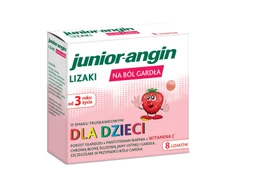 Junior-Angin lizaki - 8 szt./opak