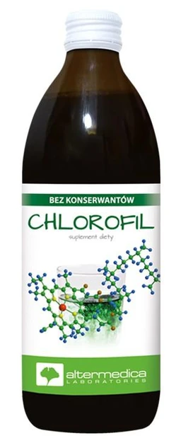 Altermedica Chlorofil płyn - 500 ml