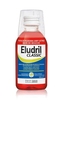 Eludril Classic 0,1%+0,5% płyn do płukania jamy ustnej - 200 ml