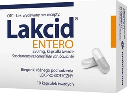 Lakcid Entero 250 mg kapsułki twarde - 10 szt./opak