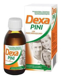 Dexapini (426 mg + 65 mg + 6,5 mg)/5 ml syrop - 115 ml