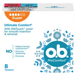 OB ProComfort Super, tampony higieniczne - 8 szt./opak