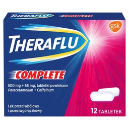 Theraflu Complete 500 mg+65 mg tabletki powlekane - 12 szt./opak
