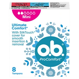 TAMPONY O.B. ProComfort mini - 8 szt./opak