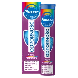 Plusssz Odporność 100% Complex tabletki musujące -  20 szt./opak