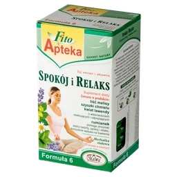 Formuła 6 Spokój i Relaks zioła do zaparzania - 20 torebek 2 g