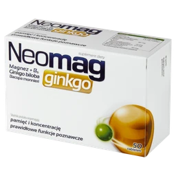 Neomag Ginkgo tabletki -  50 szt./opak