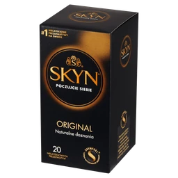 Unimil Skyn Original, prezerwatywy nielateksowe - 20 szt./opak