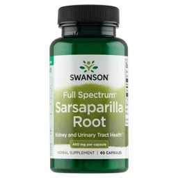 Swanson Sarsaparilla root (Kolcorośl sarsaparyla), kapsułki -  60 szt./opak