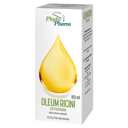Oleum Ricini PhytoPharm 14,37 mg/15 ml płyn doustny - 105 ml