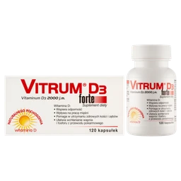 Vitrum D3 Forte 2000 j.m. kapsułki - 120 szt./opak