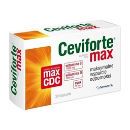 Ceviforte max 1000 mg+15 mg+50 µg kapsułki - 30 szt./opak