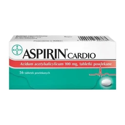 Aspirin Cardio 100 mg tabletki dojelitowe - 56 szt./opak