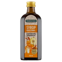 Remium Rosa Syrop Korzenny z mandarynką i pigwowcem - 250 ml