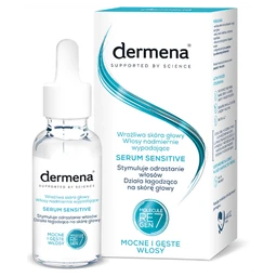 Dermena Sensitive, serum do wrażliwej skóry głowy i włosów nadmiernie wypadających -  50 ml