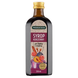 Premium Rosa Syrop korzenny ze śliwką i maliną - 250 ml