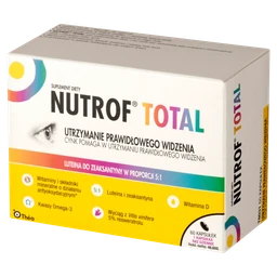 Nutrof Total z witaminą D3, suplement diety - 60 kapsułek