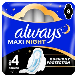 Always Classic Night Podpaski ze skrzydełkami na noc - 8 szt./opak