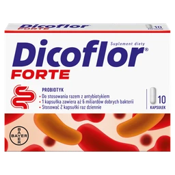 Dicoflor Forte 6 mld kapsułki - 10 szt./opak
