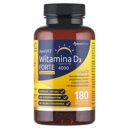XeniVIT Witamina D3 Forte 100 µg kapsułki - 180 szt./opak