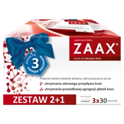 ZAAX kapsułki - (3 x 30) szt./opak
