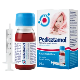 Pedicetamol 100 mg/ml roztwór doustny - 60 ml