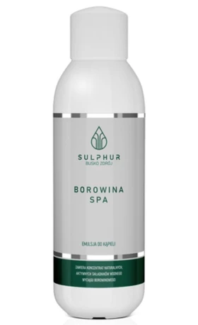 Sulphur Busko Zdrój Borowina SPA, emulsja do kąpieli - 500 g