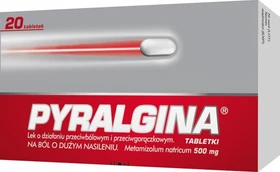 Pyralgina 500 mg tabletki - 20 szt./opak