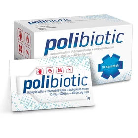 Polibiotic (5 mg + 5000 j.m. + 400 j.m.)/g maść - 10 saszetek x 1 g