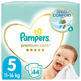 Pampers Premium Care, pieluchy, rozmiar 5, 11-16kg - 44 szt./opak
