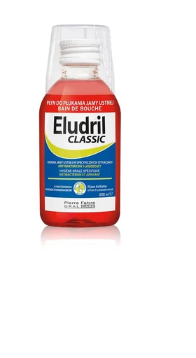 Eludril Classic 0,1%+0,5% płyn do płukania jamy ustnej - 200 ml
