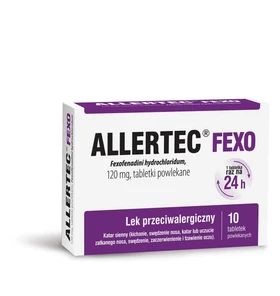 Allertec Fexo 120 mg tabletki powlekane - 10 szt./opak