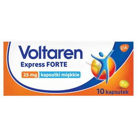 Voltaren Express Forte 25 mg kapsułki miękkie - 10 szt./opak