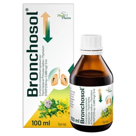 Bronchosol (218,0 mg + 0,989 mg)/5 ml syrop - 100 ml