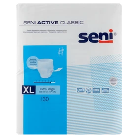 Seni Active Classic. extra large 120-160 cm, elastyczne majtki chłonne - 30 szt./opak