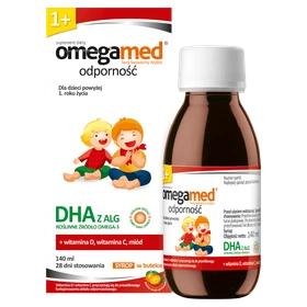 Omegamed Odporność 1+, suplement diety - 140 ml