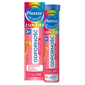 Plusssz Junior Odporność Complex, suplement diety, tabletki musujące - 20 szt./opak
