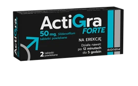 Actigra Forte 50 mg tabletki powlekane - 2 szt./opak