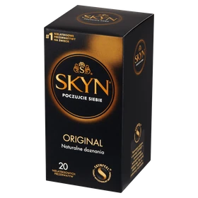 Unimil Skyn Original, prezerwatywy nielateksowe - 20 szt./opak
