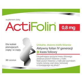 ActiFolin 0,8 mg tabletki powlekane - 30 szt./opak