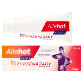 Allehot Active, krem rozgrzewający -  100 g