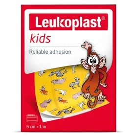 Leukoplast Kids, plaster z opatrunkiem, 6 cm x 1 m - 1 szt./opak