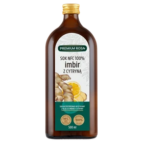Premium Rosa Sok NFC 100% Imbir z cytryną - 500 ml