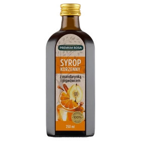 Remium Rosa Syrop Korzenny z mandarynką i pigwowcem - 250 ml